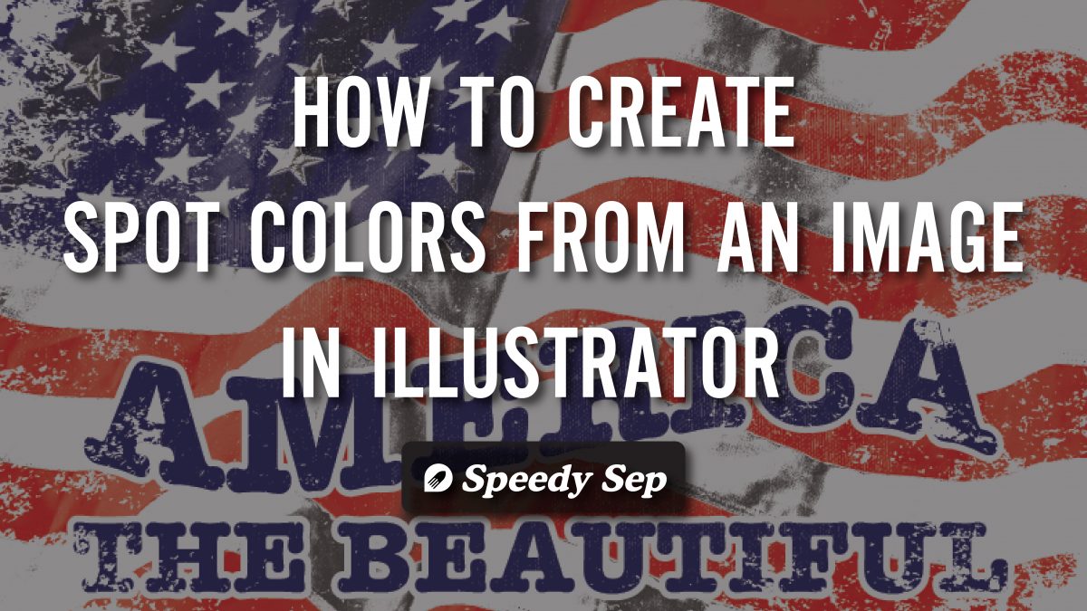 How to Create Color Spots From Images in Illustrator and Photoshop