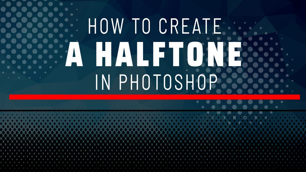 How to create a halftones in Photoshop | illustration | Vector Art