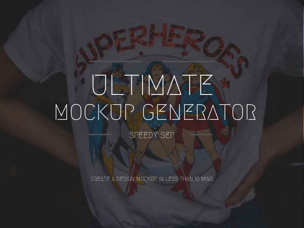 MockUp Generator – Speedy Sep