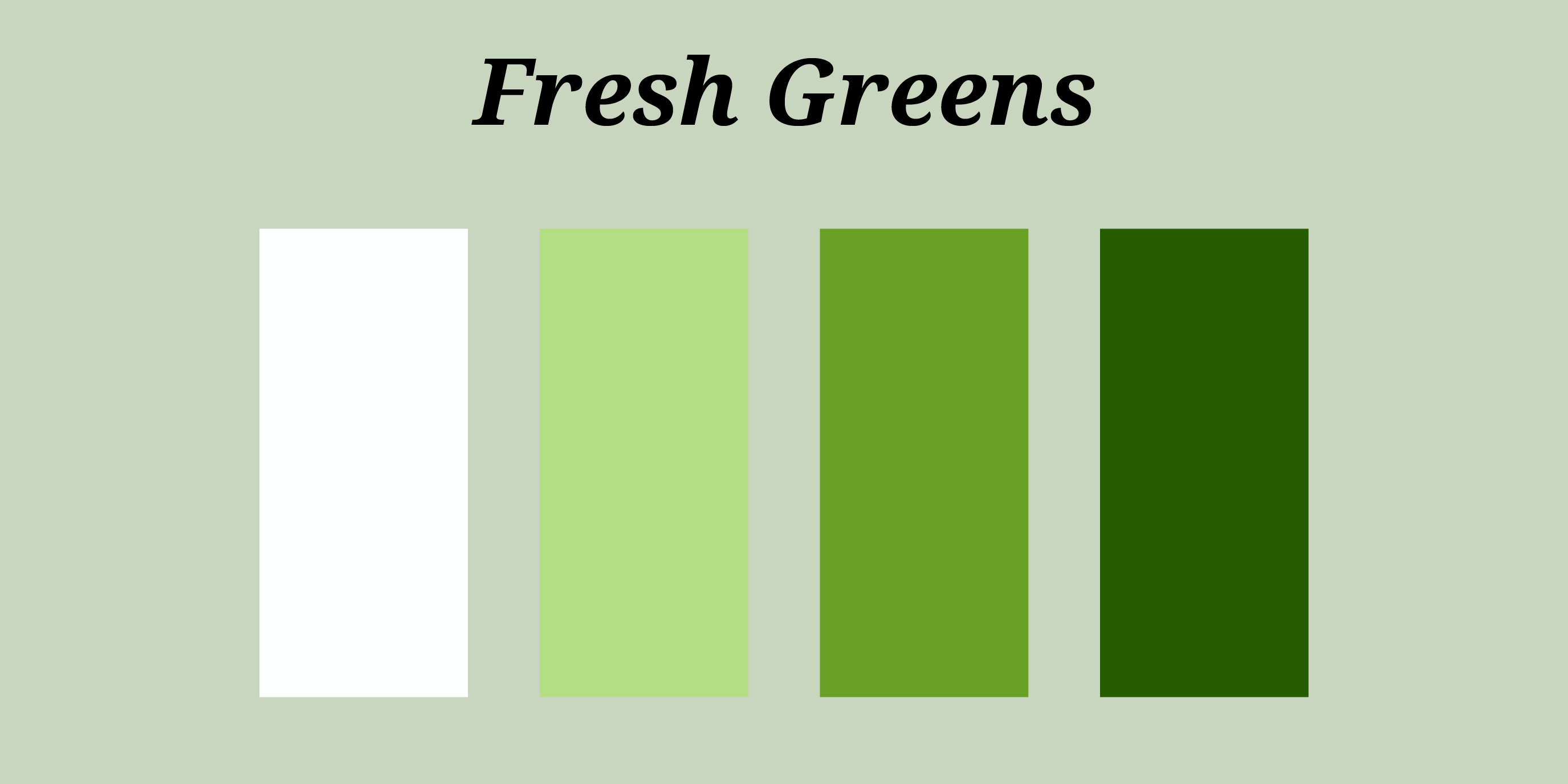 Leafy Green Color Palette